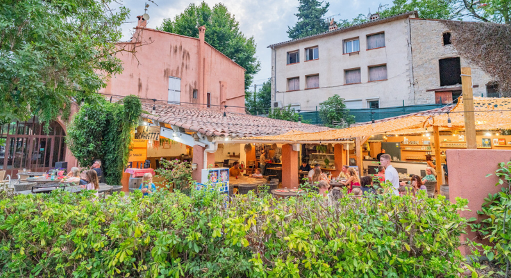 lieu de restauration, le saint louis, camping