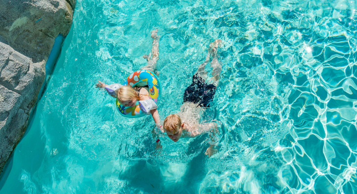 espace aquatique, le saint louis, camping